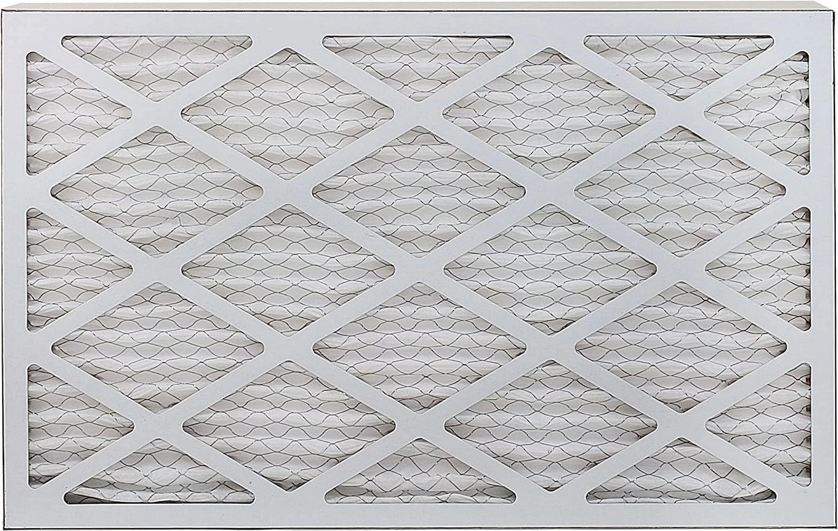 Filterbuy 14x30x1 MERV 8 Pleated HVAC AC Furnace Air Filters (3-Pack)