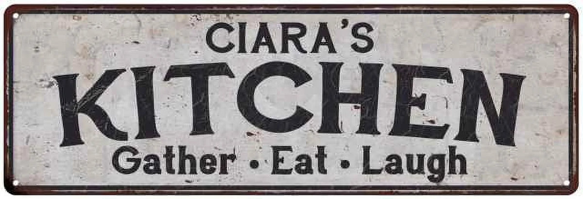 CIARA's Kitchen Rustic Chic Decor Gift 6x18 Sizeign 106180051168