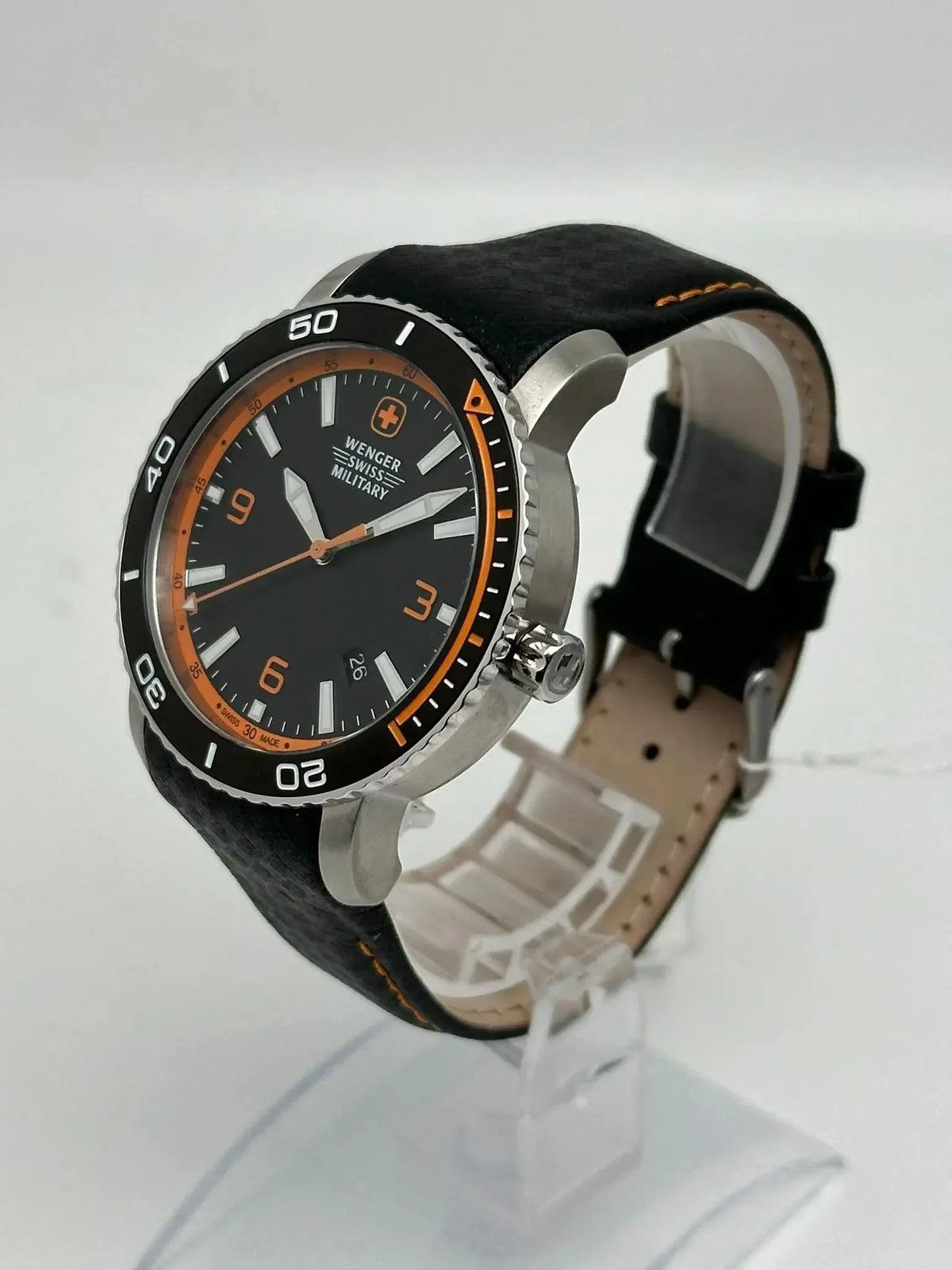 Wenger Roadster Sizewiss Military Roadster Men's Watch And Flashlight Sizeet 1165869