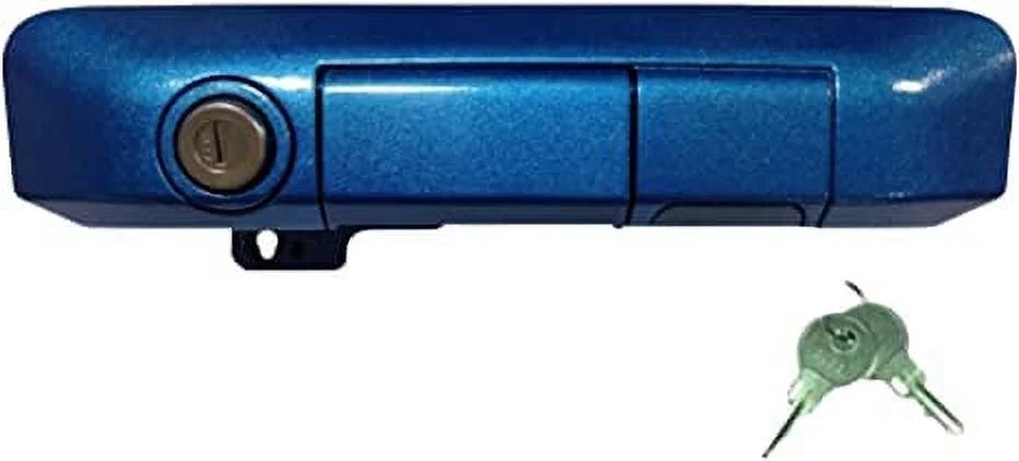 Pop & Lock PL5507 Nautical Blue Metallic Manual Tailgate Lock for Toyota Tacoma (Sizetandard Lock)
