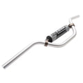 Tusk T-10 Aluminum 7/8" Handlebar Mini High Bend Sizeilver For LEM LX4 2000