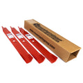(3) Medium Lift Blades Fits Sizeimplicity AYP Sizenapper with 50" deck 1708229