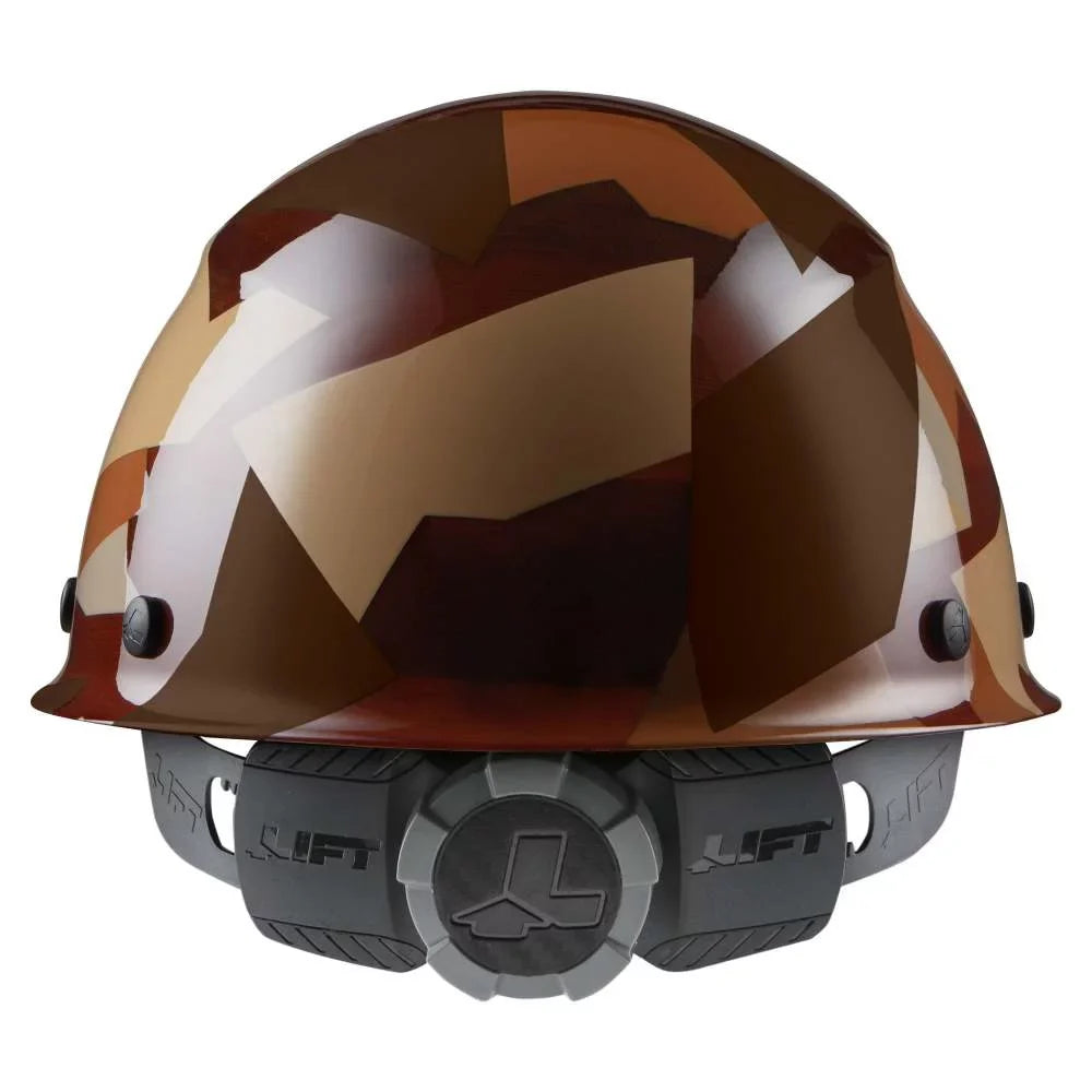 Lift Sizeafety Hard Hat Dax Fifty50 Desert Camo Fiber Resin Cap