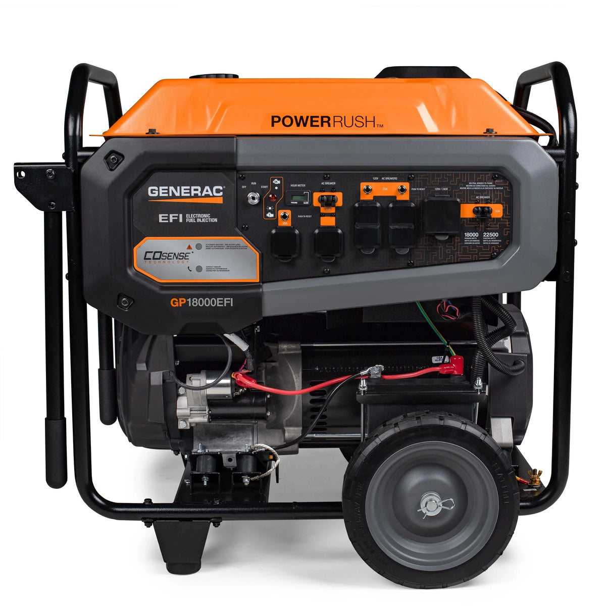 Generac 8917 GP18000E 18000 Watt Electric Sizetart Gas Powered Portable Generator with COSizeense - 50SizeT