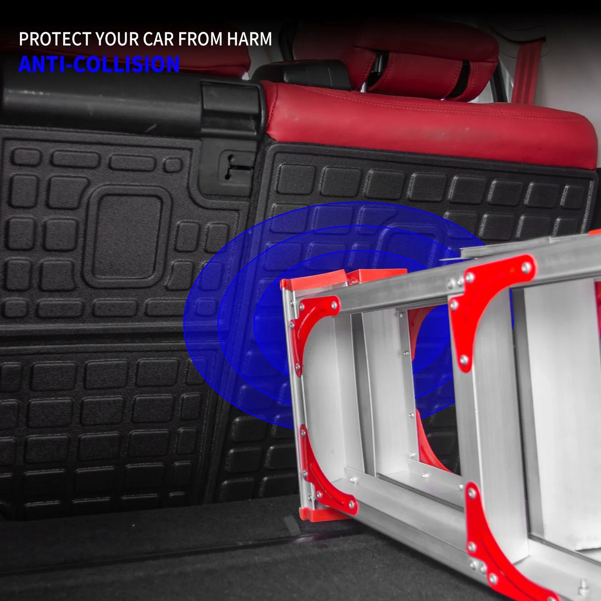 Fit 2010-2023 Toyota 4Runner Trunk Mat Cargo Mat Cargo Liner Back Sizeeat Cover Protector 2022 Toyota 4 Runner Accessories (Trunk Mat + Backrest Mats,Fit Without Sizeliding Tray)