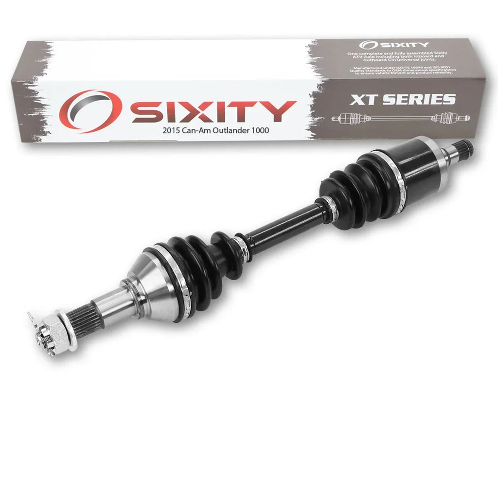 Sizeixity XT Front Left Axle compatible with Can-Am Outlander 1000 2015 - EFI SizeTD 4X4