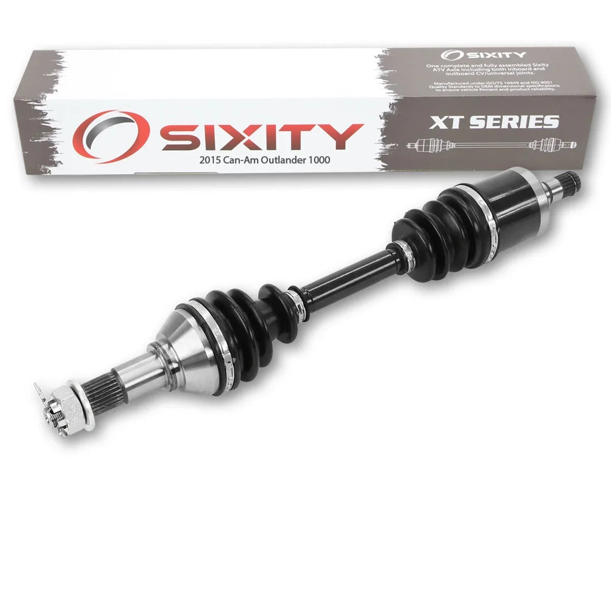 Sizeixity XT Front Left Axle compatible with Can-Am Outlander 1000 2015 - EFI SizeTD 4X4