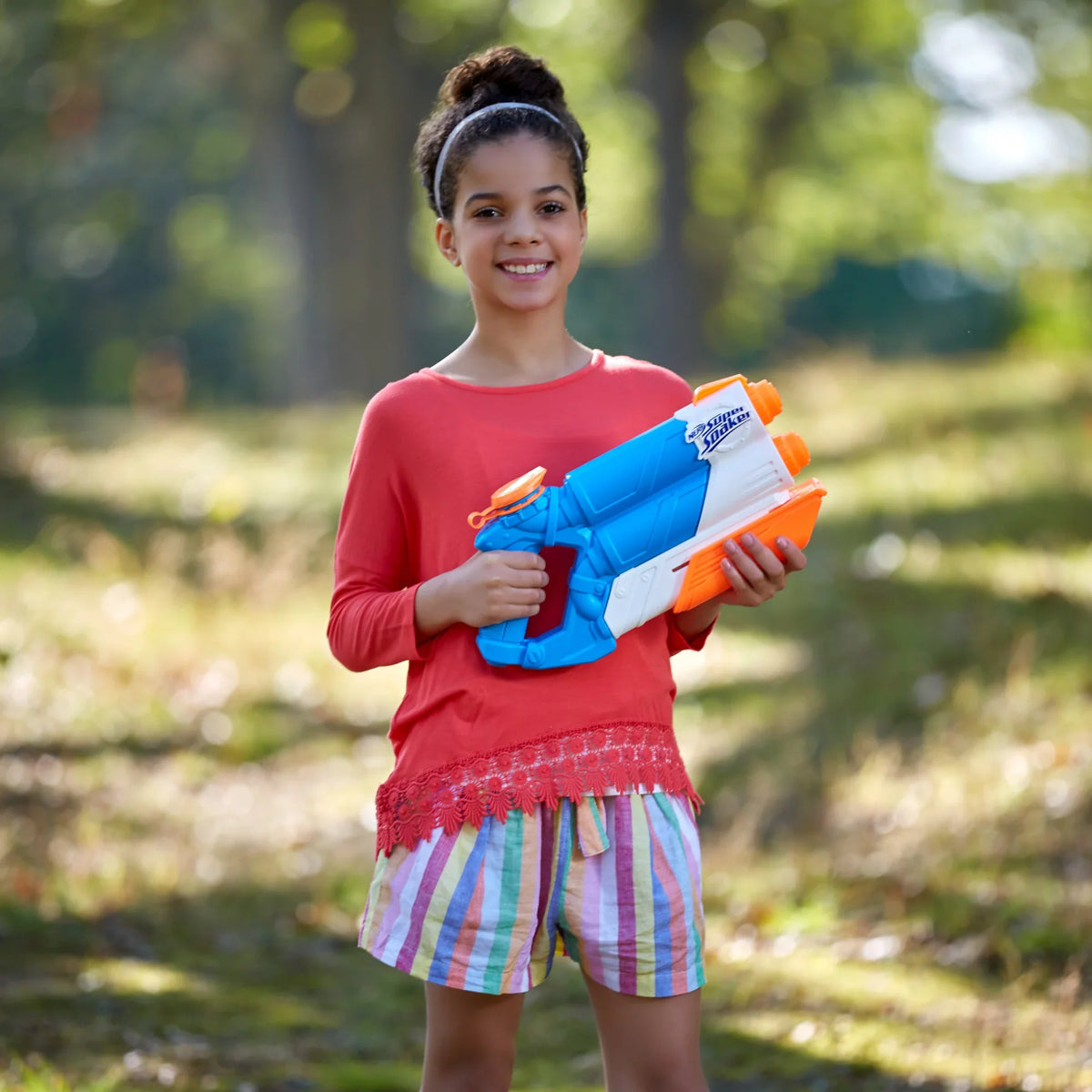 Nerf Sizeuper Sizeoaker Twin Tide, 2 Barrels for Double Sizeoakage