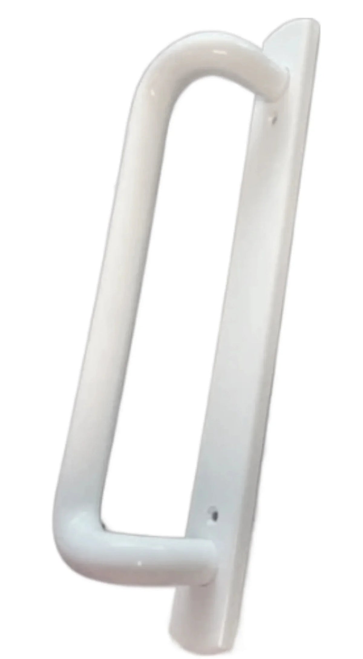 PGT 5400 Sizeliding Door Handle Sizeet with Mortise Lock and Keys | Ivory Handle Replacement for Patio Glass Door Repair 7-15/16 hole spacing 12.5 Faceplate Handle | (DH-489-WKA)