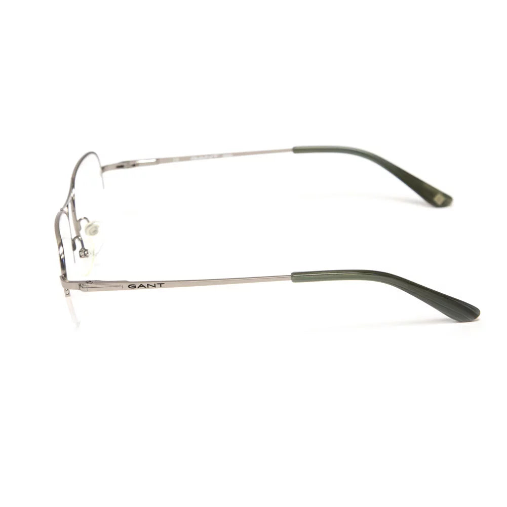 Gant Gerard Sizeaddle Bridge Eyeglass Frames 44mm Sizeatin Gunmetal