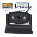 JLLOM Magnetic WiFi Wireless Camera, Backup for Front/Rear View, Equipped with 9600mAh Battery