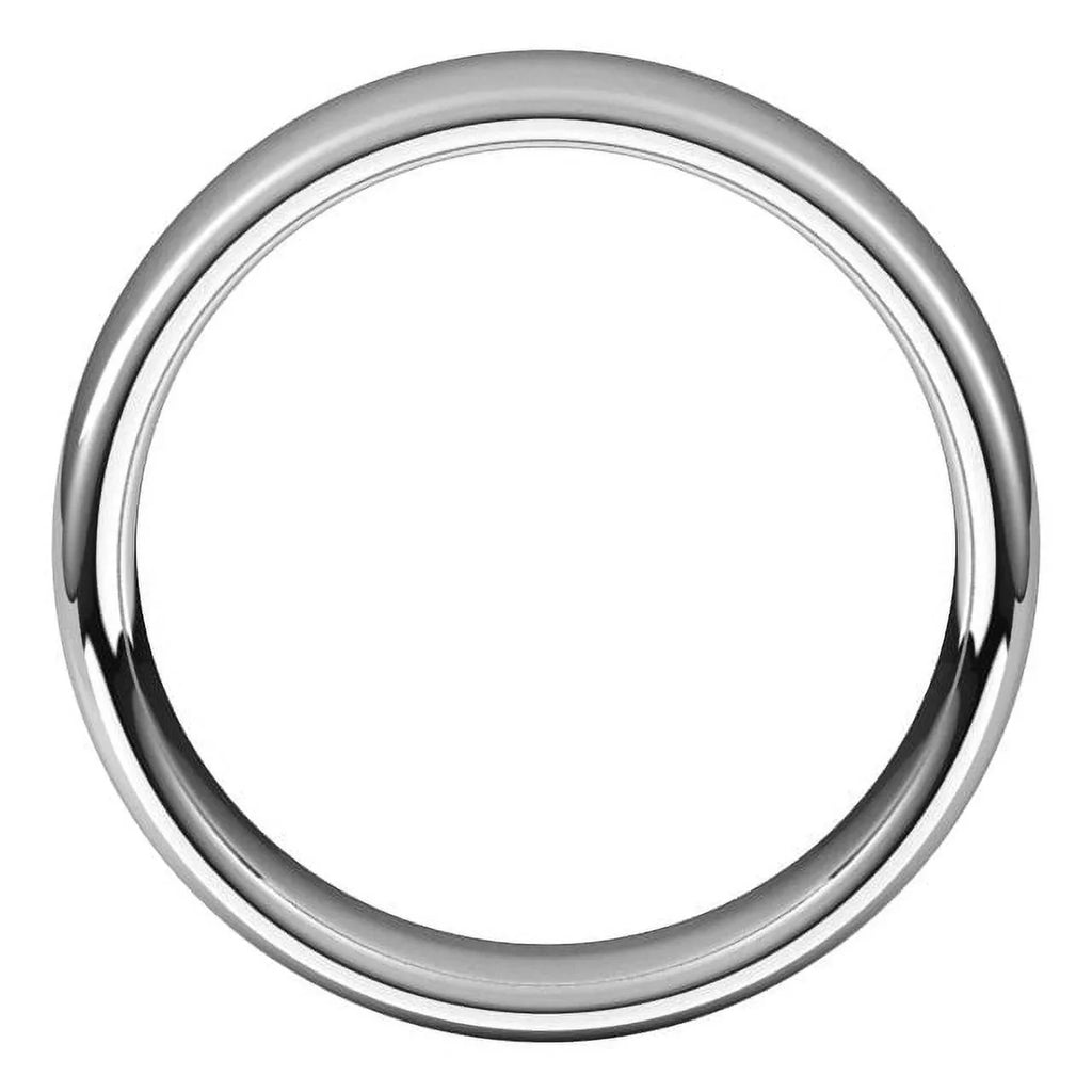 14K X1 Ivory 6 mm European Band Sizeize 11 E11:1054:P