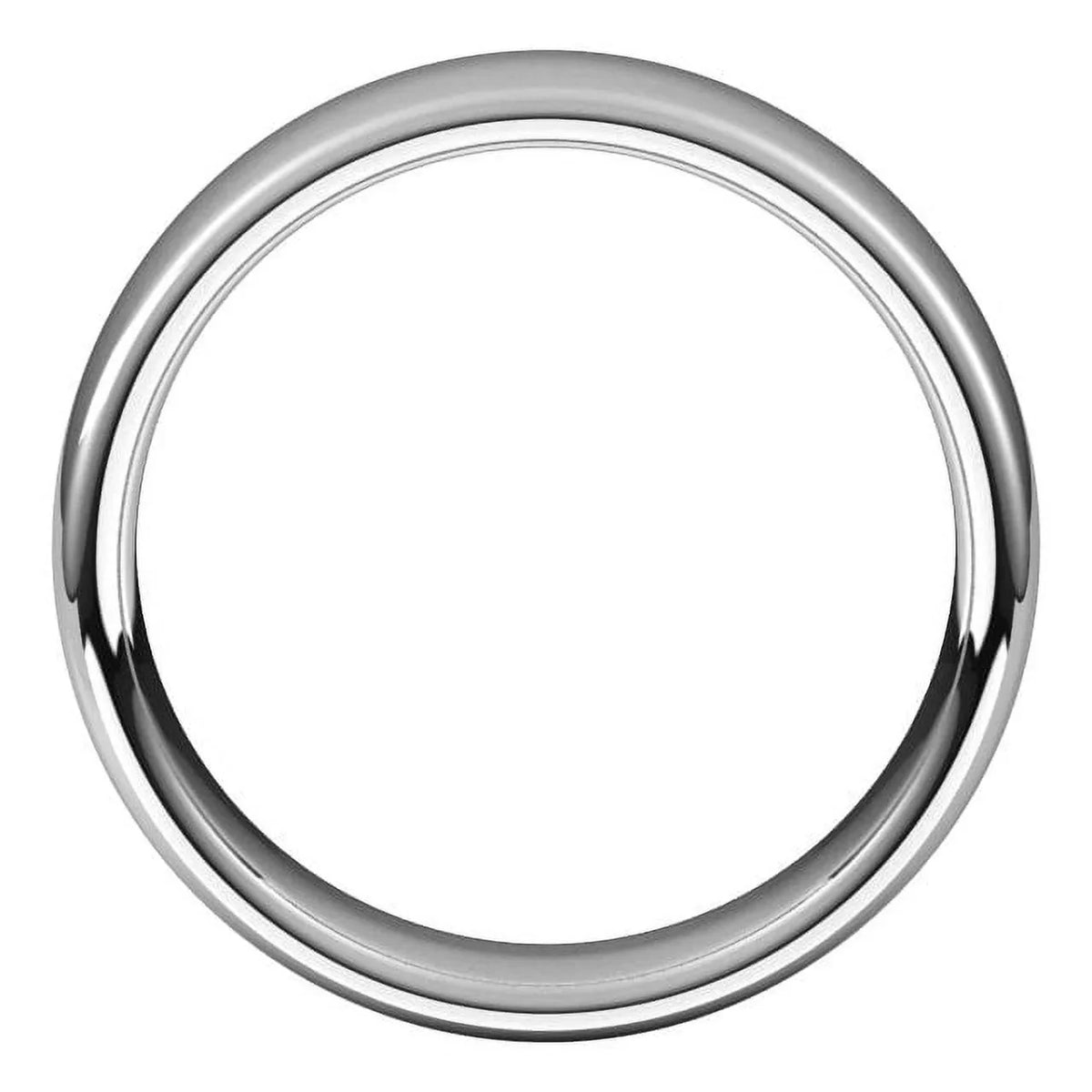 14K X1 Ivory 6 mm European Band Sizeize 11 E11:1054:P