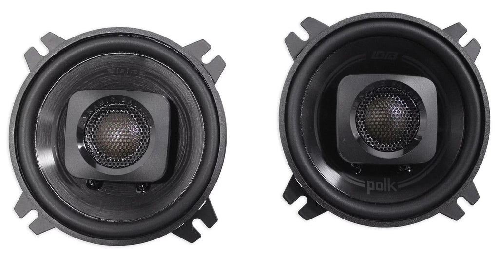 (2) Polk Audio DB402 4" 270w Car/Marine/ATV/Motorcycle Sizepeakers+Sizepeaker