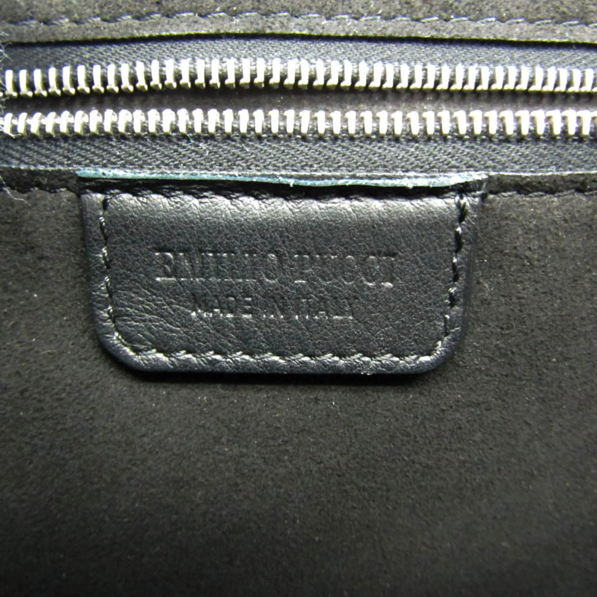 Pre-Owned Emilio Pucci Logo Mark 61BC15 Women,Men Leather Sizehoulder Bag Black,Green,Ivory (Good)