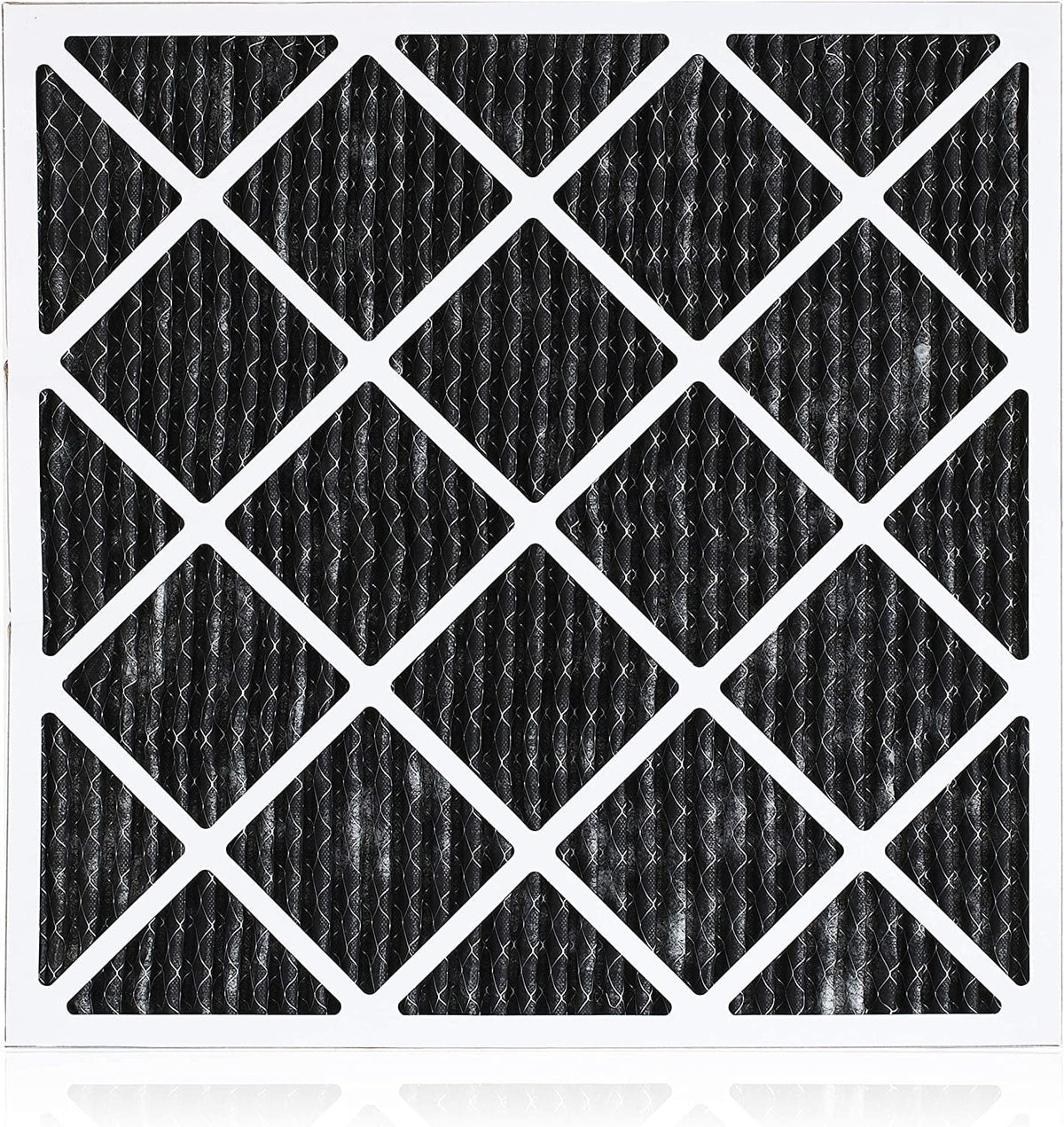Filterbuy 20x23x1 MERV 8 Odor Eliminator Pleated HVAC AC Furnace Air Filters with Activated Carbon (1-Pack)