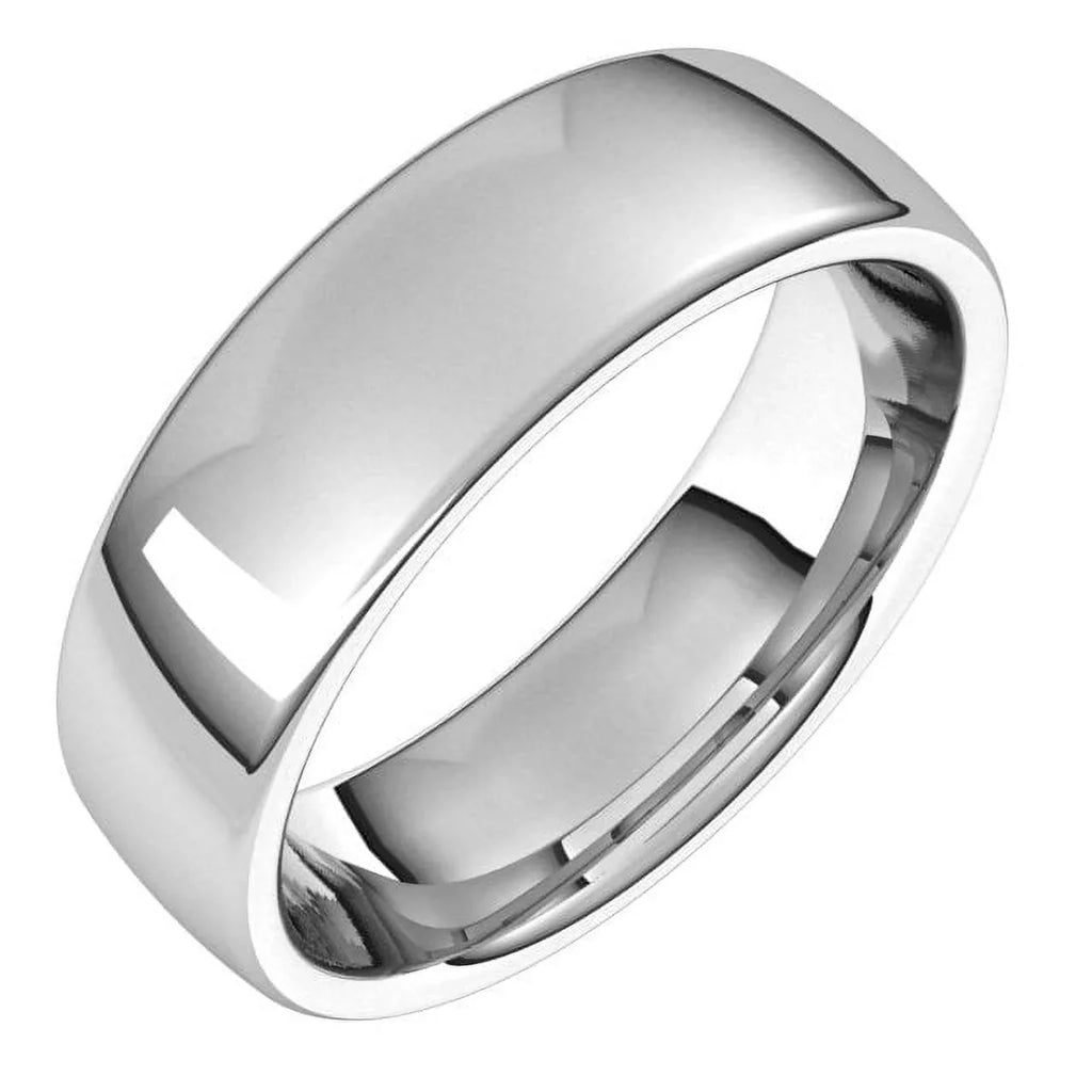 14K X1 Ivory 6 mm European Band Sizeize 11 E11:1054:P