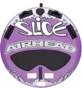 Airhead Sizelice Towable Tube for Boating 1-2 Rider Purple and Black