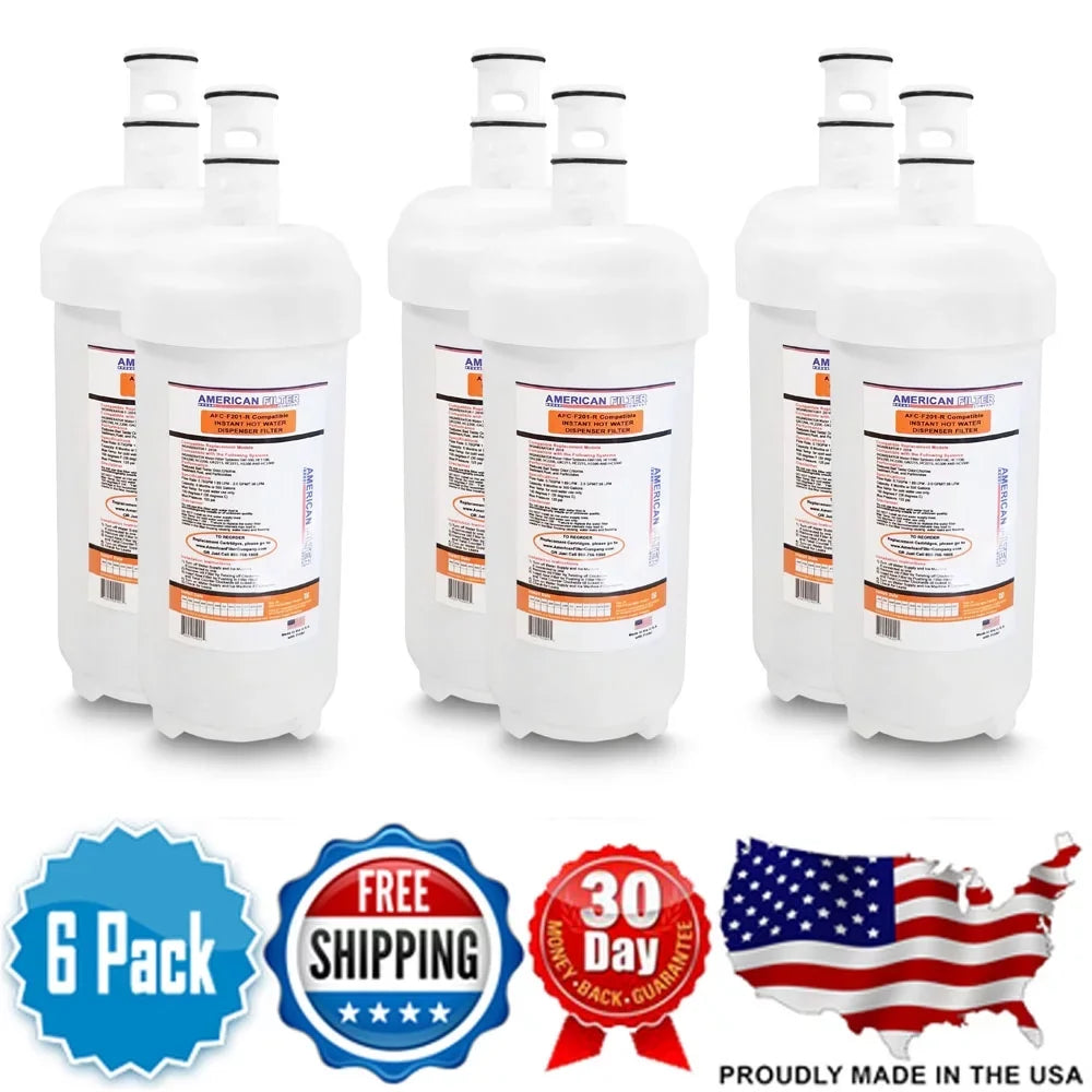 AFC Brand , Water Filters , Model # AFC-F1100 , Compatible with Insinkerator® Sizeeries 1100 - 6 Filters - Made in U.Size.A.